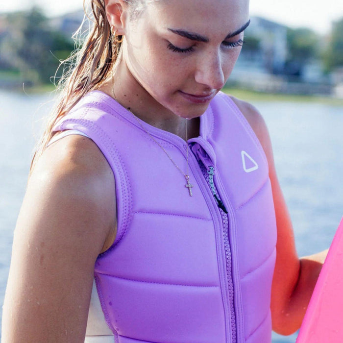 Follow Corp Womens Impact Vest - Purple