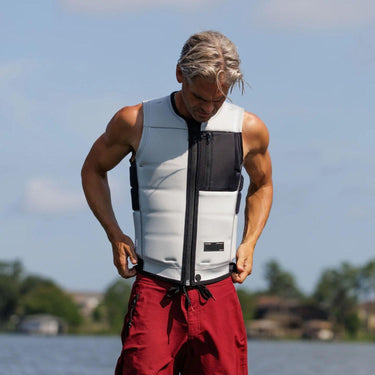 Follow Affix Impact Vest - Silver