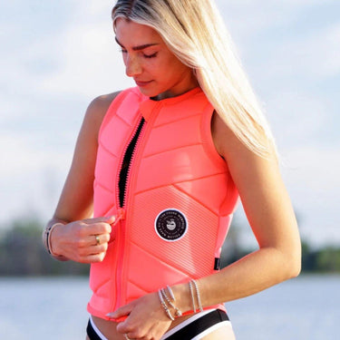 Follow Memphis Womens Impact Vest - Fluro Red