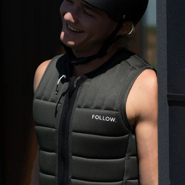 Follow Total Impact Vest - Olive