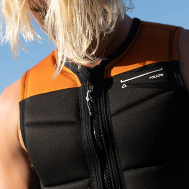 Follow Section Impact Vest - Orange/Black