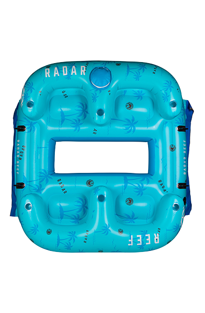 2024 Radar Reef Lounge Leisure Tube - Wakesports Unlimited | Top View