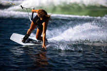Load image into Gallery viewer, 2024 Ronix Halo Women&#39;s Wakeboard Bindings - Wakesports Unlimited | Action Shot
