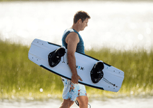 Load image into Gallery viewer, 2024 Ronix One Wakeboard Bindings - Wakesports Unlimited | Action Shot
