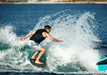 2024 Ronix Carbon Skimmer Wakesurf Board - Wakesports Unlimited | Action Shot
