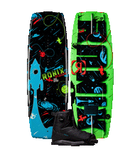 Load image into Gallery viewer, Ronix Vision Boy&#39;s Wakeboard Package w/ Anthem BOA Bindings 2024 | Wakesports Unlimited
