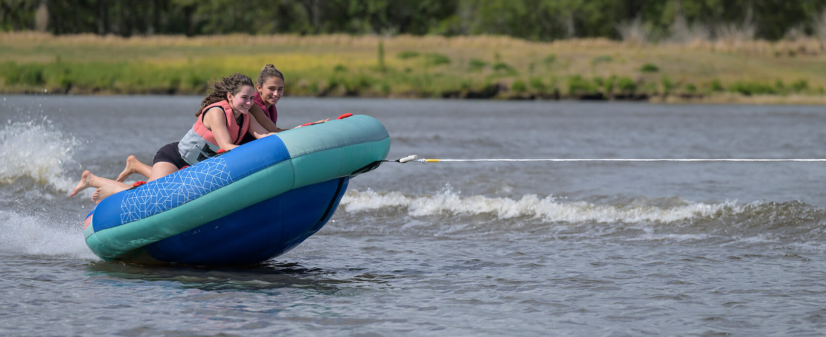 2024 Radar Asteroid Towable Tube | Wakesports Unlimited - Action Shot
