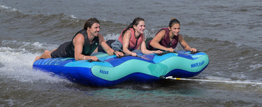 2024 Radar Wave Rider Towable Tube | Wakesports Unlimited - Action Shot