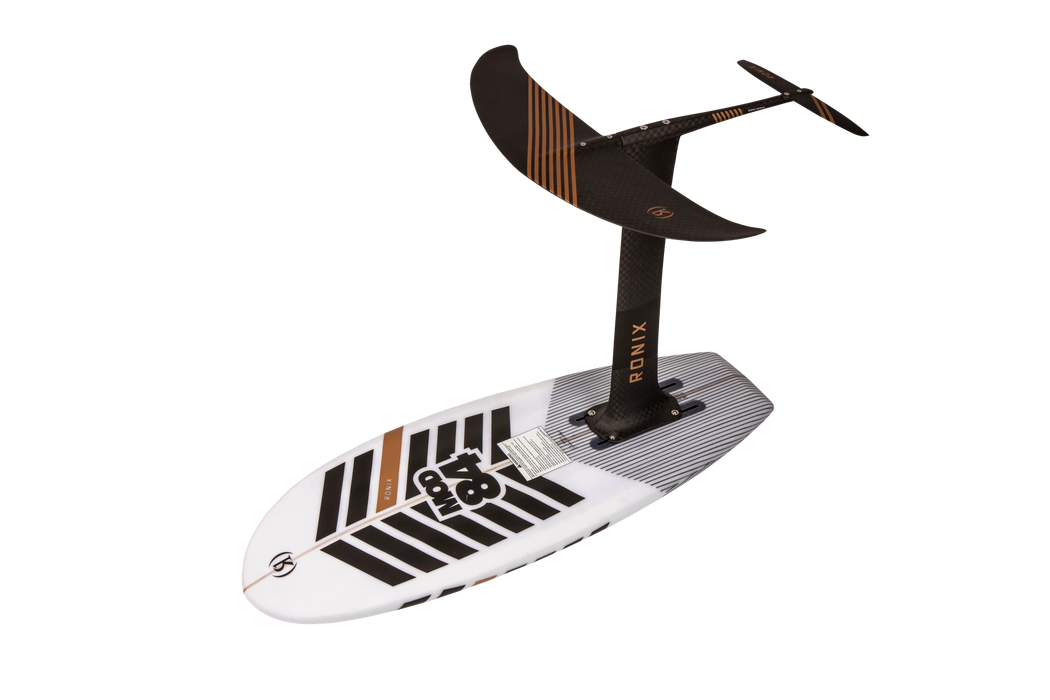 2024 Ronix Flyweight Pro MOD 84 Foilboard w/ Velo 29" Mast - Speed Edition 1330 cm | Wakesports Unlimited - Mount View