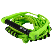 2024 Ronix Silicone Wakesurf Rope & Handle Green - Wakesports Unlimited