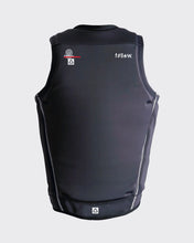 Load image into Gallery viewer, Follow F#*Fed Impact Life Vest - Black - Wakesports Unlimited | Vest Back
