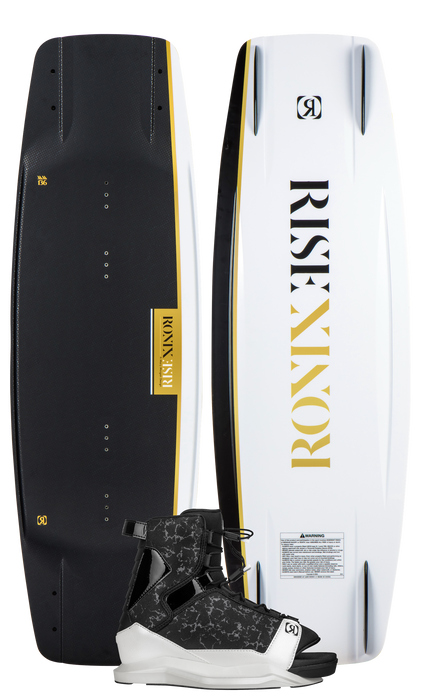 Ronix Rise Wakeboard Package w/ Halo Bindings 2024 | Wakesports Unlimited - Wakeboard Package