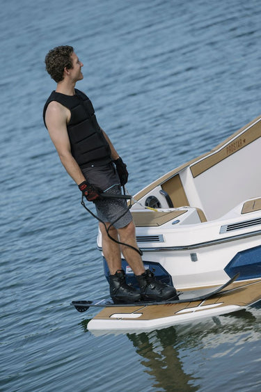 2025 Radar Vapor Water Ski Binding | Wakesports Unlimited - Action Shot