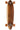 2023 Sanford Shapes Checkmate: Walnut Complete Longboard Skateboard 36" - Wakesports Unlimited