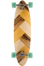 Load image into Gallery viewer, 2023 Sanford Shapes Dreamweaver: Yellowheart Complete Longboard Skateboard 38&quot; - Wakesports Unlimited

