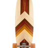 2023 Sanford Stick Shift: Walnut Complete Longboard Skateboard 38" - Wakesports Unlimited
