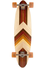 Load image into Gallery viewer, 2023 Sanford Stick Shift: Walnut Complete Longboard Skateboard 38&quot; - Wakesports Unlimited
