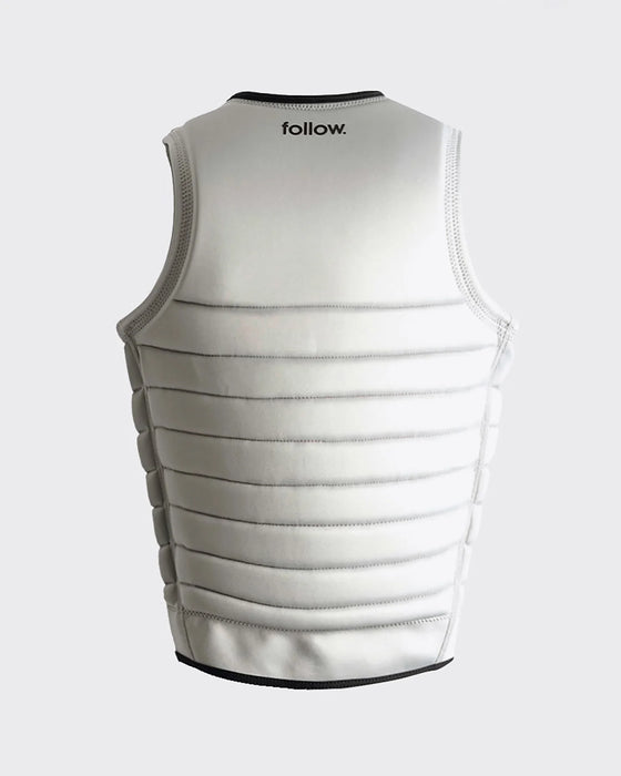 Follow Primary Impact Life Vest - Stone - Wakesports Unlimited  | Vest Back