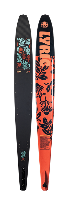 Radar Lyric Graphite Water Ski 2026