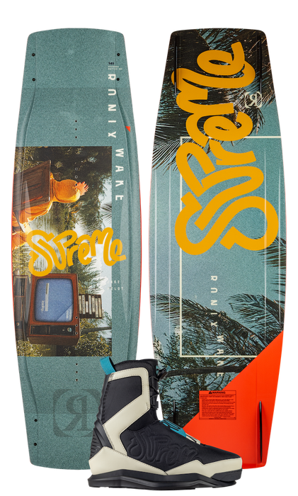 Ronix Supreme with Supreme BOA Intuition+ Wakeboard Package 2026