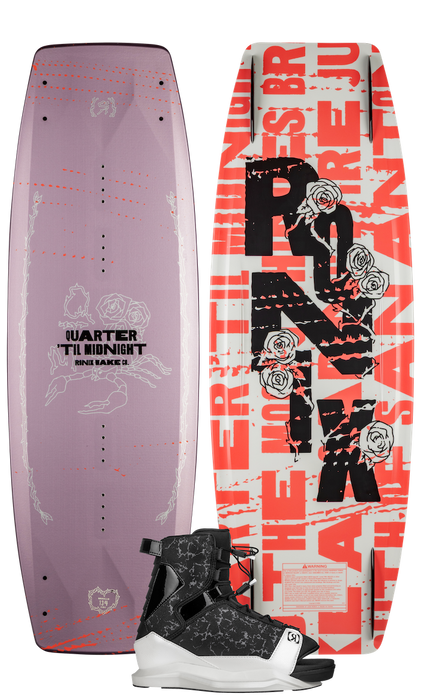 Ronix Quarter 'Til Midnight with Halo Wakeboard Package 2026