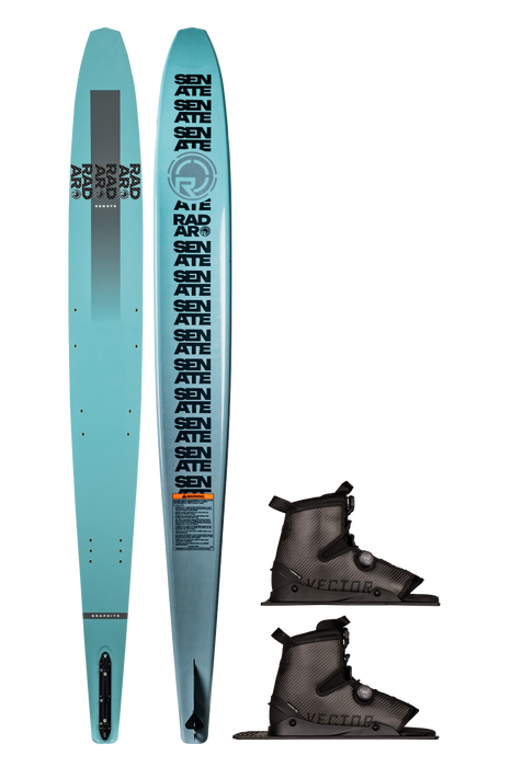 Radar Graphite Senate w/ Double Carbitex Vector BOA Waterski Package 2026