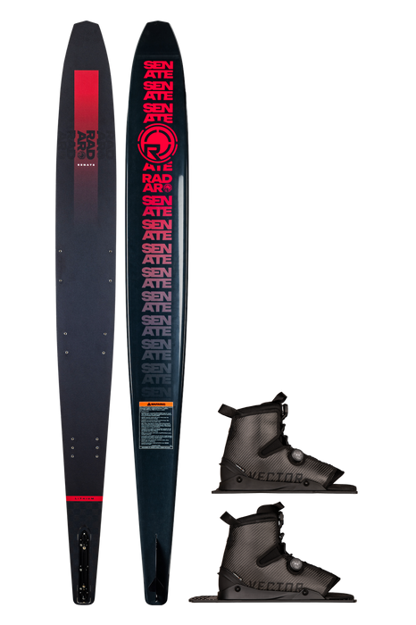 Radar Lithium Senate w/ Double Carbitex Vector BOA Waterski Package 2026