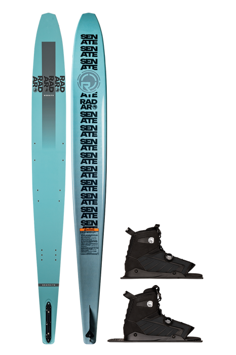 Radar Graphite Senate w/ Double Vector BOA Waterski Package 2026