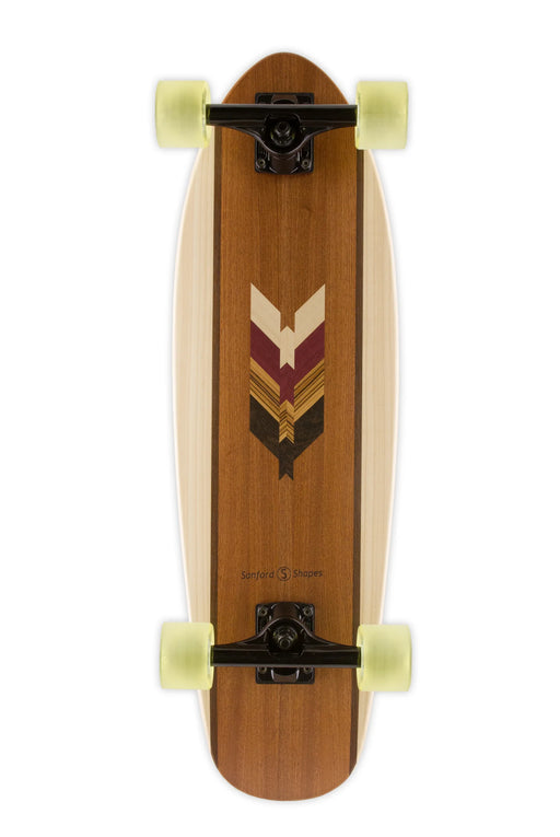 2023 Sanford Shapes Freedom Small Complete Skateboard 29" - Wakesports Unlimited