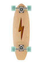 Load image into Gallery viewer, 2023 Sanford Shapes Bolt: Koa Small Complete Skateboard 27.5&quot; - Wakesports Unlimited
