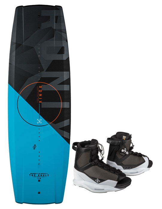Ronix Kid's Vault Wakeboard Package w/ District Bindings 2024 | Wakesports Unlimited