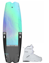 Load image into Gallery viewer, Liquid Force Remedy Wakeboard Package w/ Aero White Bindings 2024
