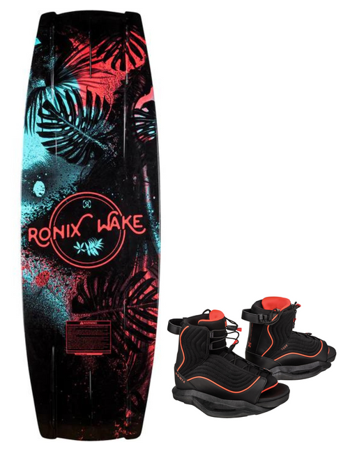 Ronix Kid's Krush Wakeboard Package w/ Luxe Bindings 2024  | Wakesports Unlimited