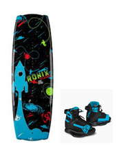 Load image into Gallery viewer, Ronix Vision Boy&#39;s Wakeboard Package w/ Vision Bindings 2024 | Wakesports Unlimited
