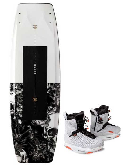 Ronix Quarter 'Til Midnight with Rise Wakeboard Package 2023