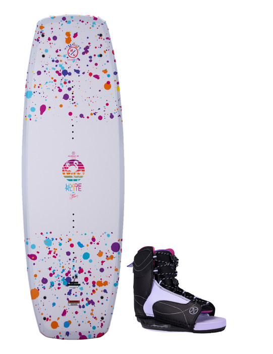 Hyperlite Murray Jr. Girl's Wakeboard Package w/ Jinx Bindings 2024 | Wakesports Unlimited