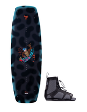 Load image into Gallery viewer, Hyperlite Murray Jr. Kid&#39;s Wakeboard Package w/ Remix Bindings 2024 | Wakesports Unlimited
