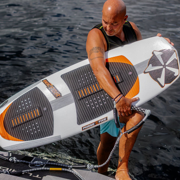 2026 Phase 5 Doctor product video featuring high-volume surf specs and performance action for larger riders.