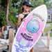 2026 Ronix Girl's Fish Sonic product video showing youth specs, fun propeller fin, and girls wakesurfing.