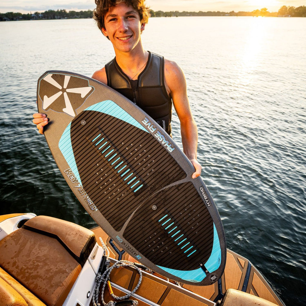 2026 Phase 5 Key Jett Shreds product video featuring Jett Lambert and high-performance skim action.