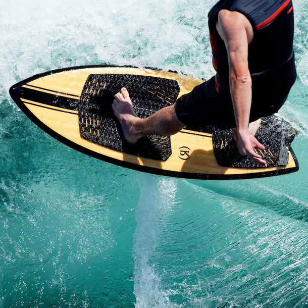 2026 Ronix Koal Classic Fish product video highlighting the timeless swallow tail shape and wood-core construction.