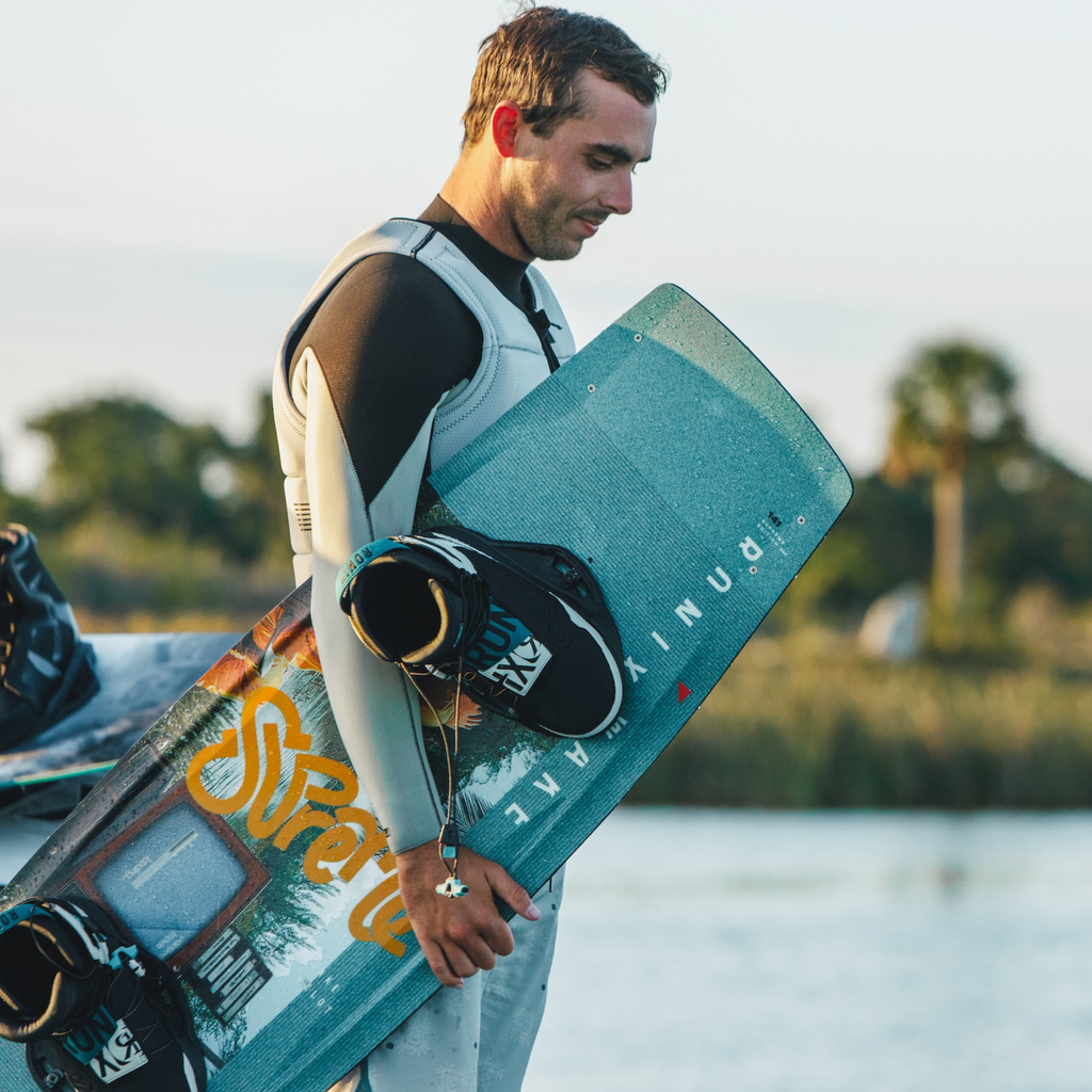 2026 Ronix Supreme Air Core 3 product video featuring Jake Pelot, Sandwich Construction tech, and high-performance air clips.