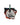 Straight-on product shot of the orange Wakesports Bungee wakesurf rope and handle package made by Ronix neatly coiled.