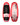 Split view of the 2026 Ronix DNA Flyweight Pro showing the Racing Red deck and carbon fiber bottom.