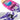 Close-up of the thruster fin setup and the signature propeller button fin on the Girl's Fish Sonic. 