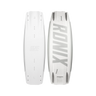 Top and bottom view of the new 2027 Ronix One Blackout Technology Wakeboard in a clean white colorway.