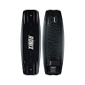 Top and bottom view of the 2027 Ronix One Legacy Core Wakeboard in Stealth Black and White.
