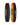 Top and bottom view of the 2027 Ronix Parks Modello Core Wakeboard in 80's style colorway - black, red, orange, yellow. 