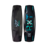 Top and bottom view of the 2027 Ronix RXT Blackout Technology Wakeboard in Black and Mint.  