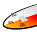 Close-up of the traditional thruster fin box setup on the 2026 Ronix Standard Core Skimmer.